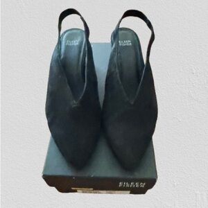 Eileen Fisher Black Mules